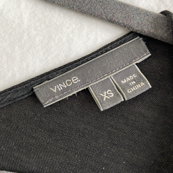 Vince. Long Sleeve V Neck Top - Picture 3 of 6